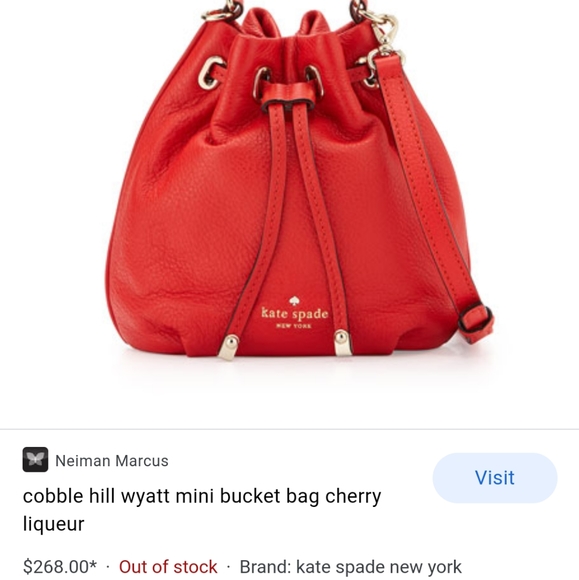 ❌SOLD❌Cobble Hill Wyatt Mini Bucket Bag - Picture 6 of 6